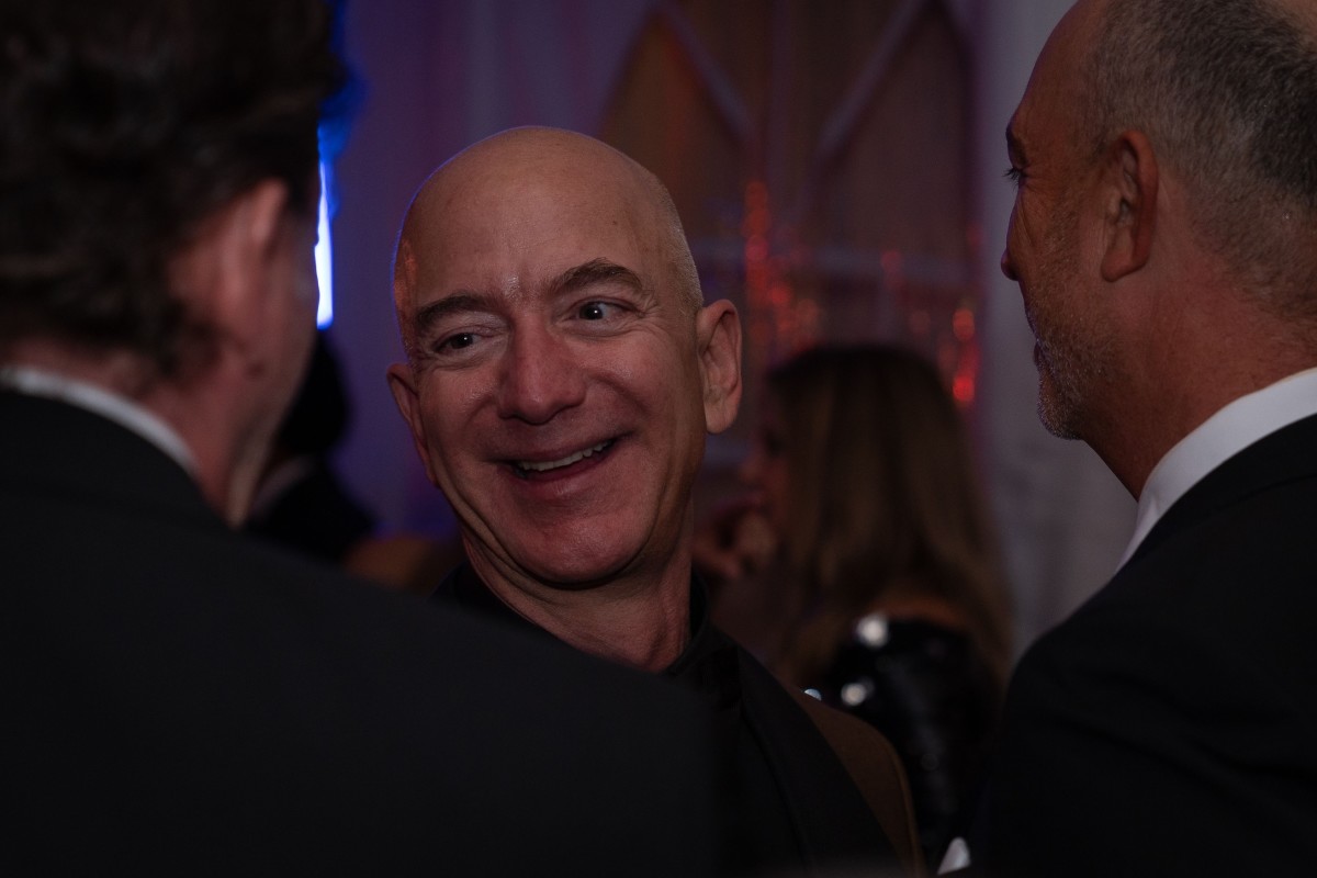 Jeff Bezos © Bryan WoolstonSpecial to the Courier Journal
